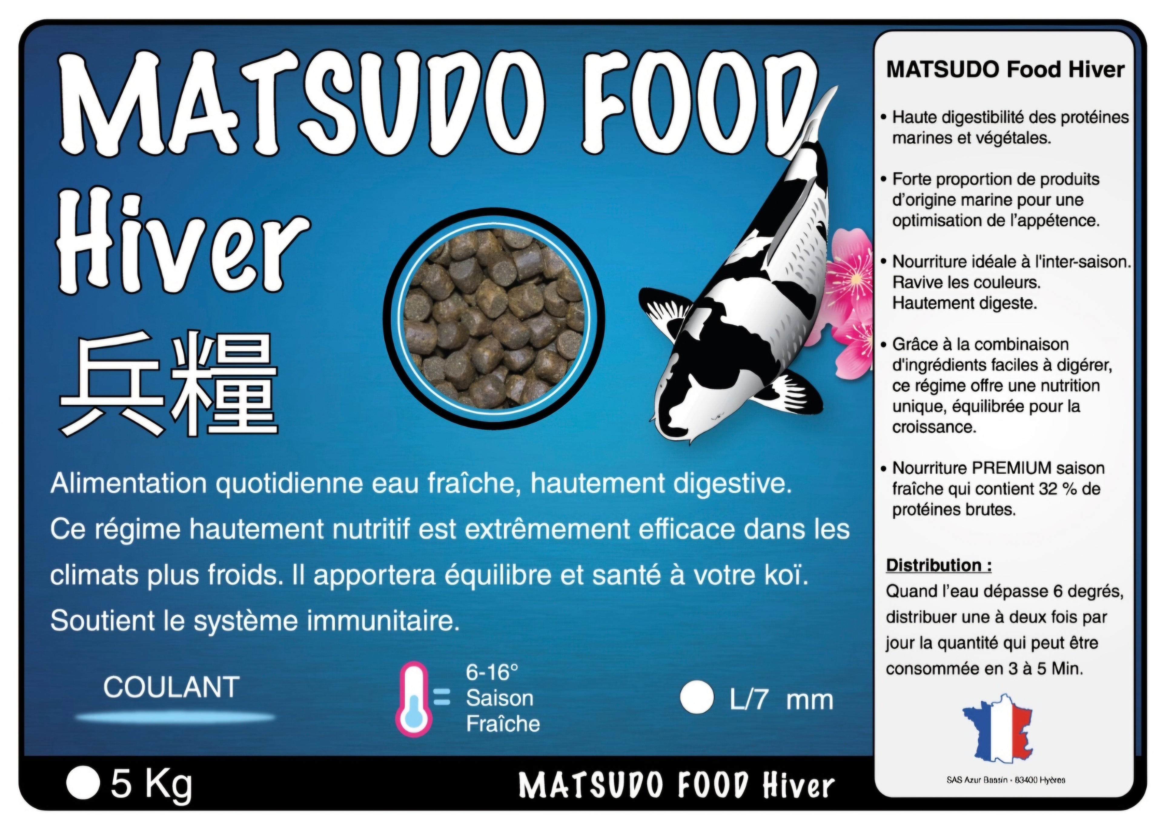 5 KG MATSUDO FOOD HIVER